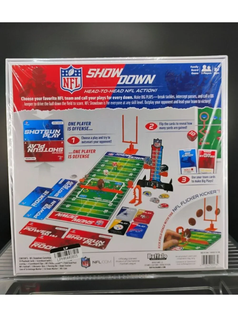 NFL Showdown Football Board Game By Buffalo Games